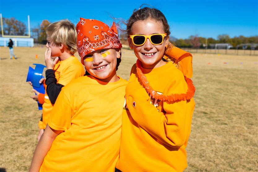 Students enjoy field day